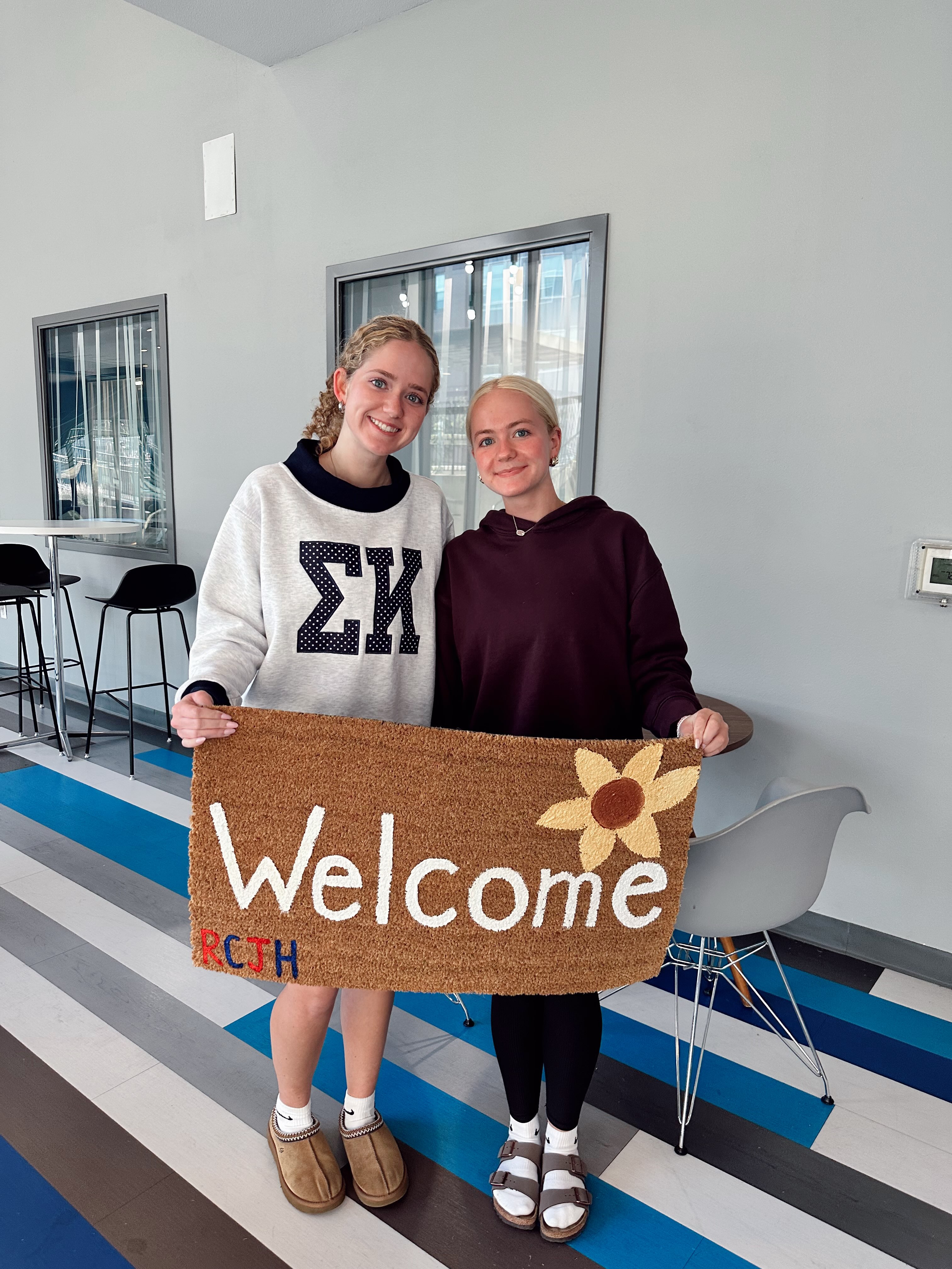 We had SO much fun at our welcome mat painting event! Head t…